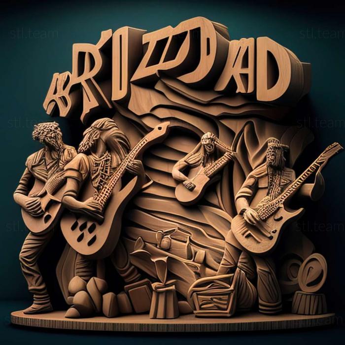 3D model Rock Band Blitz game (STL)